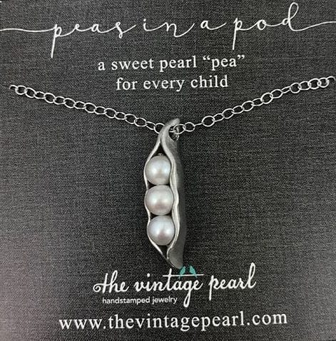 3 Peas In A Pod Pearl Necklace - Image 2