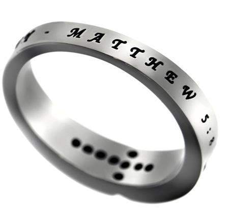 CZ Channel Cross Ring Purity - Image 2