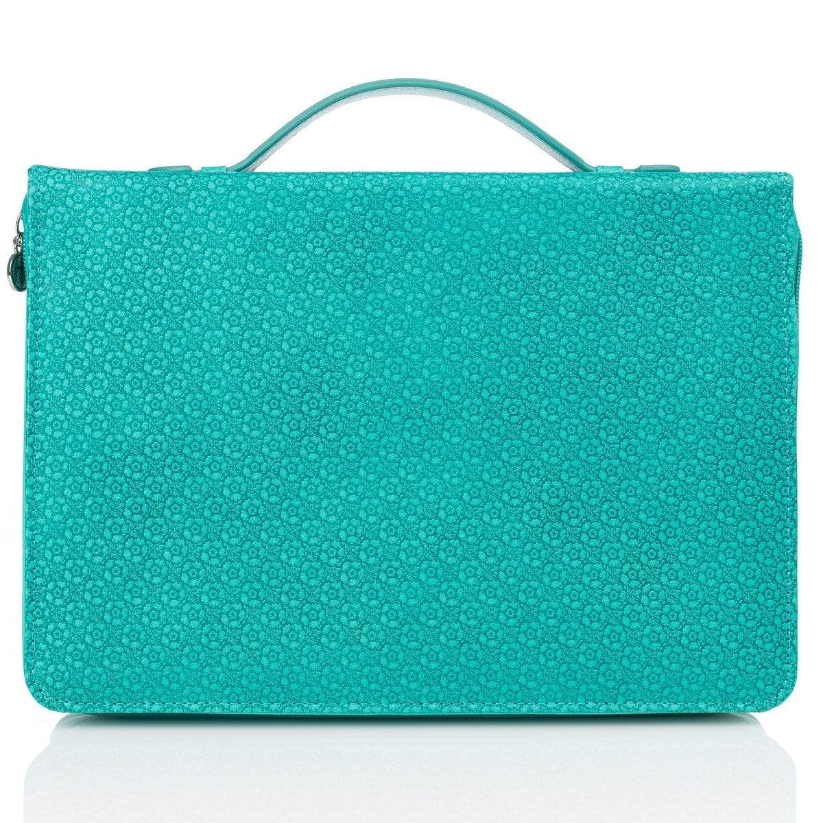 Grace Bible Cover In Teal - Image 2