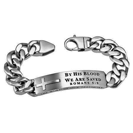 Men's Silver Neo Bracelet By His Blood
