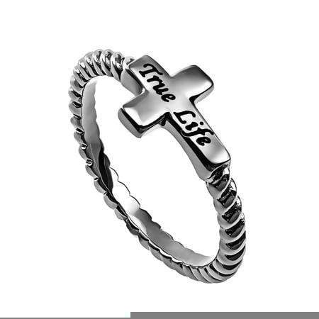 True Life Cross Ring - Image 2