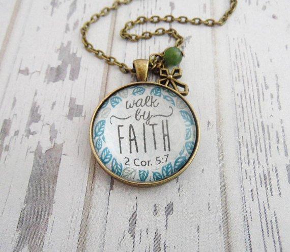 Walk By Faith Necklace
