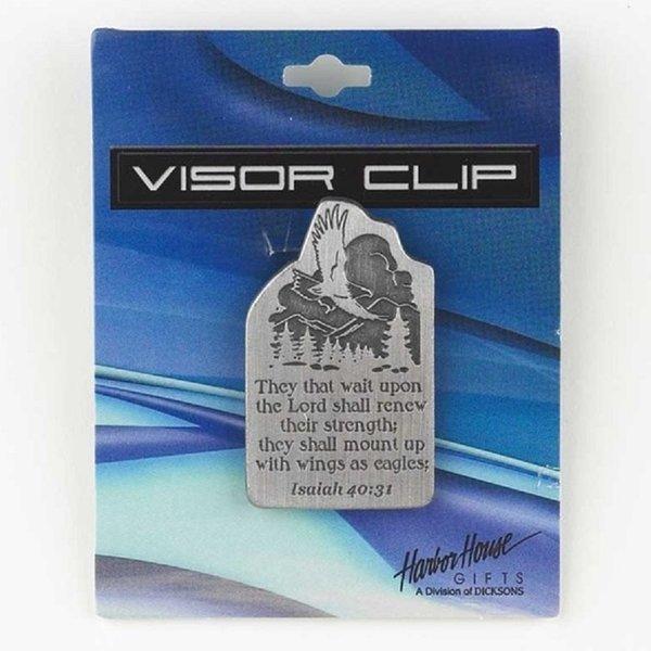 Wings As Eagles Isaiah 40:31 Visor Clip