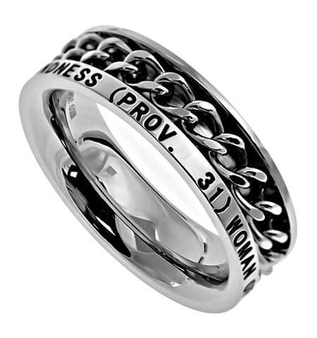 Women Of God Chain Ring - Image 2