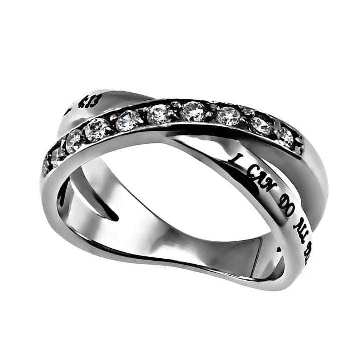 Women's Radiance Ring Christ My Strength
